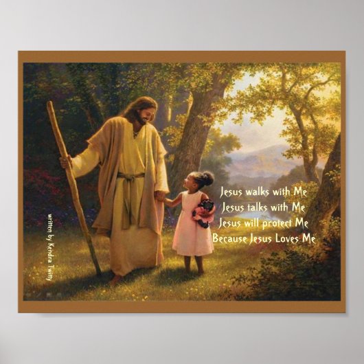 Poster Jésus (Devant)