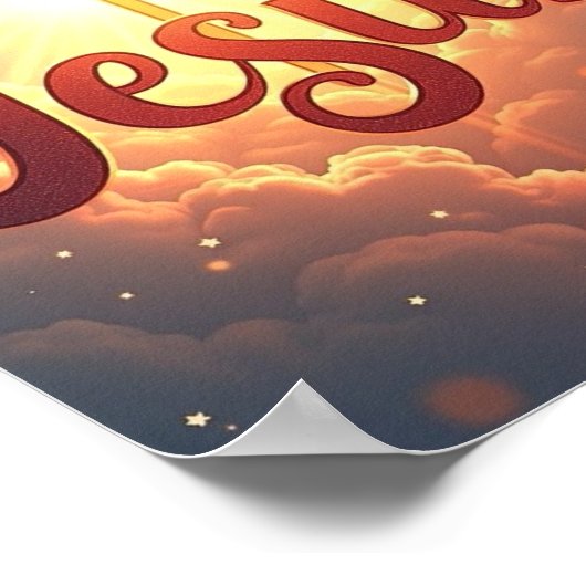 Poster Jésus (Coin)