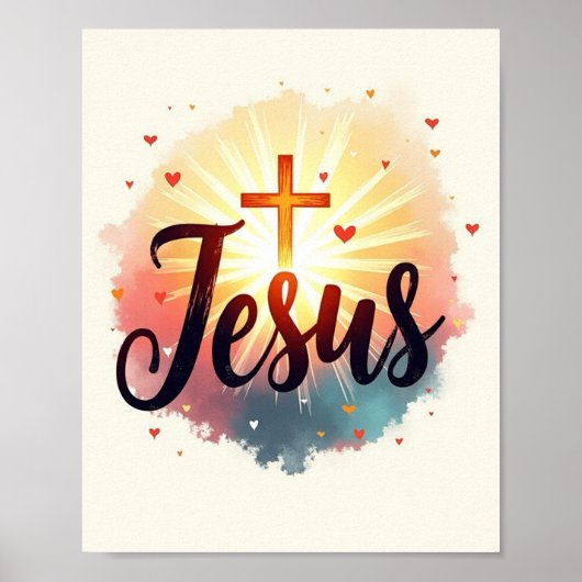 Poster Jésus (Devant)