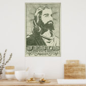 Poster Jésus a besoin de ton argent (Cuisine)
