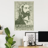 Poster Jésus a besoin de ton argent (Bureau à domicile)