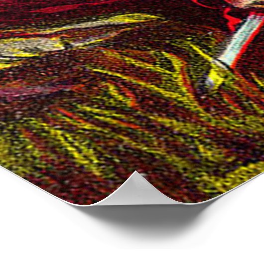 Poster Jésus à Gethsémani parlant à l'angle (Coin)