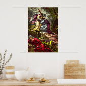 Poster Jésus à Gethsémani parlant à l'angle (Cuisine)