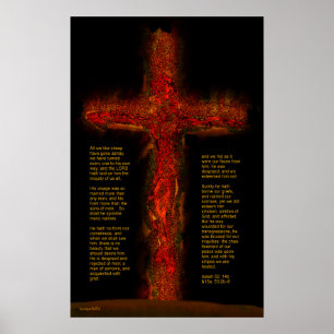 Poster Jésus à Isaïe 53