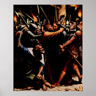 Poster Jésus a trahi par l'affiche de Judas Iscariote