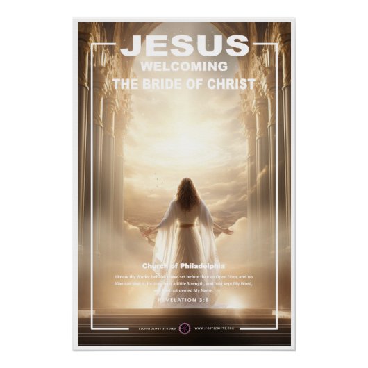 Poster Jésus - Accueillir l'épouse (Devant)