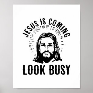 Poster Jésus Arrive À L'Air Occupé