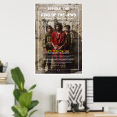 Poster Jésus au mur de l'Ouest (Bureau à domicile)