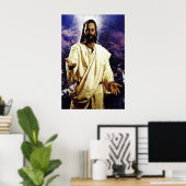 Poster Jésus avec ses bras ouverts (Bureau à domicile)
