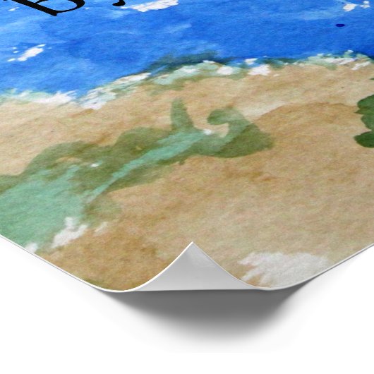 Poster Jésus baptême (Coin)