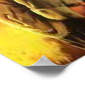 Poster Jésus bénit une mère et un enfant (Coin)