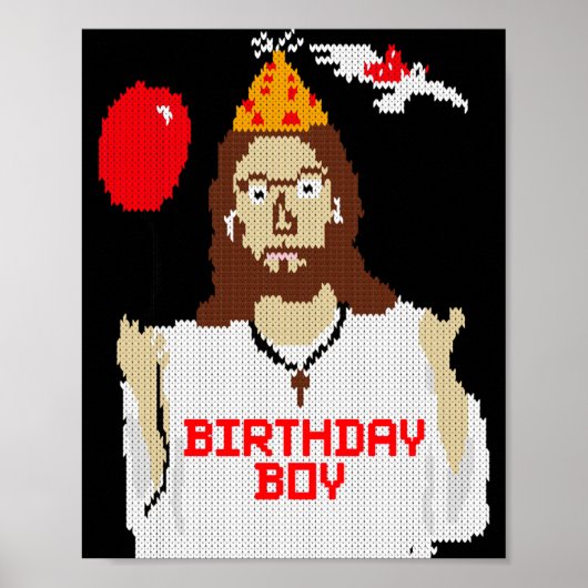 Poster Jesus Birthday Boy Christmas Essential T Shirt  (Devant)