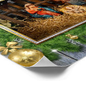 Poster Jesus born (Coin)