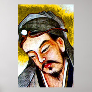 Poster Jésus chinois