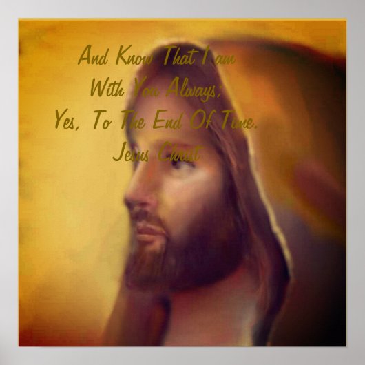 Poster Jésus Christ (Devant)
