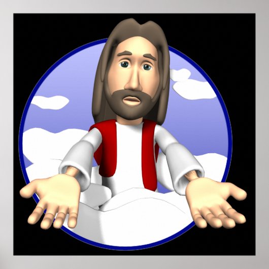 Poster Jésus Christ (Devant)