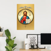Poster Jésus-Christ (Bureau à domicile)