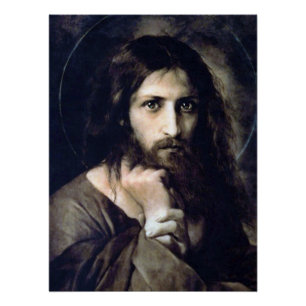 Poster Jésus Christ 1888 Georg Karl Franz Cornicelius