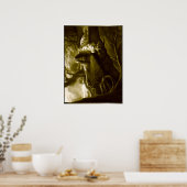 Poster Jésus Christ agonie dans le jardin de Gethsémani (Cuisine)