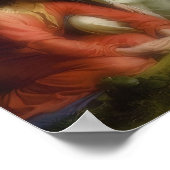 Poster Jésus Christ agonie dans le jardin Gethsémani Bloc (Coin)