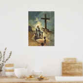 Poster Jésus Christ bénit les gris (Cuisine)