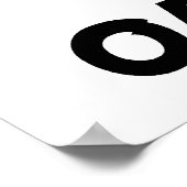 Poster Jésus Christ est mon sauveur (Coin)