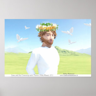 Poster Jésus-Christ et la Couronne d'épines