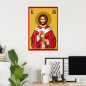 Poster Jésus-Christ fils de Dieu Porte-clés (Bureau à domicile)