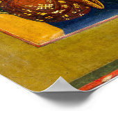 Poster Jésus Christ Icône russe (Coin)