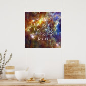 Poster Jésus Christ Je suis (Cuisine)