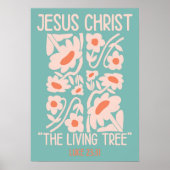Poster Jésus Christ L'arbre vivant (Devant)