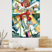 Poster Jésus Christ, l'Ascension (Cuisine)