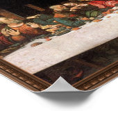 Poster Jésus Christ Quand Mangeons-Nous ? - Drôle Dernier (Coin)