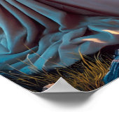 Poster Jésus Christ Réfléchissant À Côté De La Mer Douce (Coin)