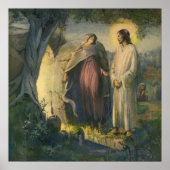 Poster Jésus Christ ressuscité par la tombe par ML Greer (Devant)