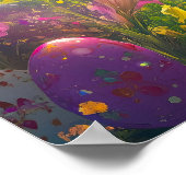 Poster Jésus Christ Résurrection de Pâques (Coin)