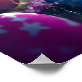 Poster Jésus Christ Résurrection Pâques (Coin)