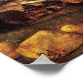 Poster Jesus Christ Roi Volto Santo Imprimer l'affiche (Coin)