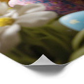 Poster Jésus Christ Sainte Résurrection Pâques (Coin)