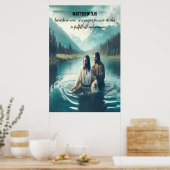 Poster Jésus Christ : Son Voyage Baptismal (Cuisine)