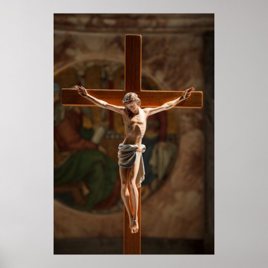 Poster Jésus-Christ sur la Croix (Devant)