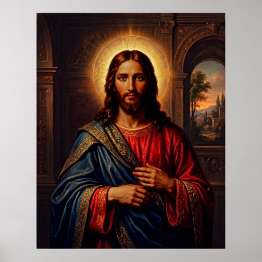 Poster Jésus-Christ-T'aime (Devant)