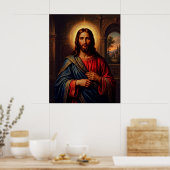 Poster Jésus-Christ-T'aime (Cuisine)