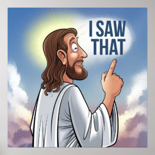 Poster Jésus-Christ vous regarde, Jésus Je l'ai vu