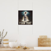 Poster Jésus-Christ vous regarde, Jésus Je l'ai vu (Cuisine)