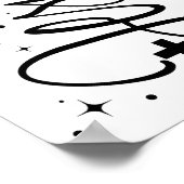 Poster Jesus Christmas Tree Christian Bible Verse Snowfla (Coin)