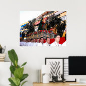 Poster Jésus conduit un âne, dimanche des Rameaux (Bureau à domicile)