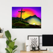 Poster Jésus conquiert la mort (Bureau à domicile)