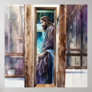 Poster Jésus Contemplant Sa Mission