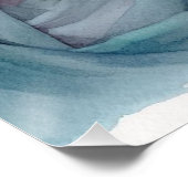 Poster Jésus dans l'aquarelle de prière (Coin)